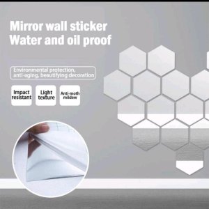 DIY Mirror Stickers Self-Adhesive