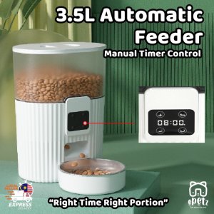 3.5L Automatic Cat Food Dispenser Pet Feeder