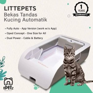 Automatic Cat Toilet Cat Litter Box Open Concept